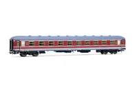 FS, carrozza UIC-X 1968 1ª classe, livrea sperimentale rosso/grigio – Rivarossi Club 2026