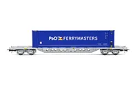 F-NOVA, 4-axle container wagon Sgss with 45' container P&O Ferrymasters