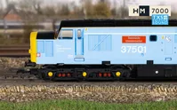 RailRoad: British Steel - Class 37 - 'Teesside Steelmaster' 37501 (DCC Sound Fitted)