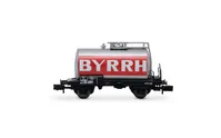 SNCF, 2-tlg. Set 2-achs. Tankwagen „BYRRH" Farbgebung, Ep. IV