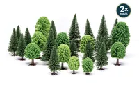 Hobby' Mixed (Deciduous and Fir) Trees