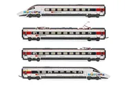 SBB, 4-tlg. Set elektrischer Triebzug RABe 503 018 "Astoro", "ECE 190 München – Zürich", Ep. VI