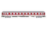 DB Nachtzug, 2-unit set of couchettes Bvcmz248, white/red livery, ep. V