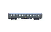 RENFE, set di 2 carrozze serie 5000: 2 x BB4 seconda classe, con soffietti d'origine, livrea verde