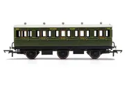 SR, 6 Wheel Coach, 3rd Class, 1909 - Era 3