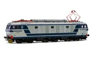 FS, electric locomotive class E.652 088, original livery with big running number on the frontal sides, period IV-V