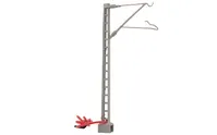 Catenary mast grey colour 1 units with connecting cable