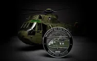 Westland Sea King HC.4 + Collecter Coin
