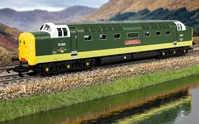 RailRoad: Class 55 (Deltic) - BR - 55002 'The Kings own Yorkshire Light Infantry' (DCC Sound Fitted)