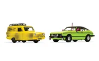 Only Fools & Horses Del Boy's Reliant Regal & Ford Capri Mk3