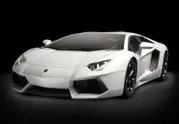 Lamborghini Aventador Shiny White