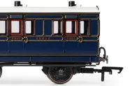 S&DJR, 6 Wheel Coach, 1st Class, 3 - Era 2