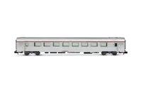 SNCF, TEE-Reisezugwagen A8tu „Mistral", Nizza – Paris, in silberne Farbgebung, Ep. IV