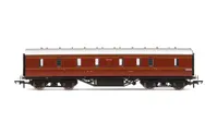 LMS, Period III 50’ Gangwayed Passenger Brake, 31010 - Era 3