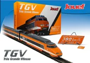 SNCF, coffret de 4 unités, TGV Sud-Est, livrée orange, ép. IV - "Record du Monde 26 Février 1981, 380 km/h"