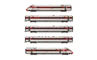 LNER, Hitachi IEP Bi-Mode Class 800/1, 'Azuma' Five Car Train Pack - Era 11
