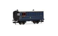 S&DJR, 4 Wheel Coach, Passenger Brake, 8 - Era 2