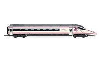RENFE, set de 4 unidades, automotor eléctrico de alta velocidad S-114, decoración «75 aniversario RENFE», ép. VI, con decoder de sonido