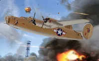 Consolidated B-24D Liberator - 41-11825 'Hail Columbia' - Col. John R. Kane