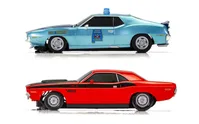Scalextric American Police Race Set