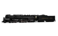 Chesapeake & Ohio, articulated steam locomotive 2-6-6-6 "Allegheny", #1632, with DCC sound decoder