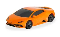 Micro Scalextric Lamborghini Huracan EVO Car - Orange