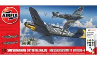 Supermarine Spitfire Mk.Vc vs Bf109F-4 Dogfight Double