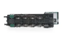 SNCB/NMBS, steam locomotive class 81, 3-dome symetrical boiler, dark green livery, period III