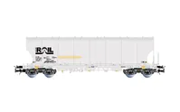 ATIR-RAIL, 2-unit set of 4-axle round-sided silo wagons, grey livery, ep. VI