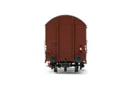 DB, 2-axle closed wagon Gmhs 55 with rear light, period III