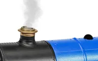 Playtrains - Blue Ranger Steam Train (with Steam)