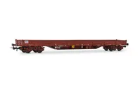 SNCF, wagon plate-forme à 4 essieux Res, « Unimetal », ép. IV