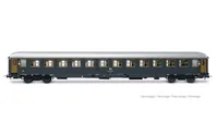 FS, 3-unit pack of Exp 234/235 Remus Roma – Wien, WR "Pistoiesi" ex CIWL + WLABm MU '68 TEN + UIC-X '75 2nd class, grey