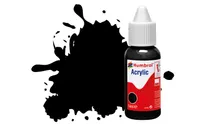 Acrylic Paint: 21 - Black - Gloss - (14ml)