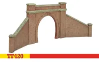 Single Tunnel Portals & Side Walls - Red Brick Collection