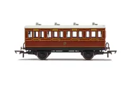 LB&SCR, 4 Wheel Coach, 1st Class, 474 - Era 2