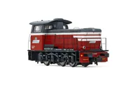 Mercitalia S&T, diesel shunting locomotive class 245, red/dark grey livery with white stripes, ep. VI, with DCC sound decoder