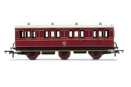 NBR, 6 Wheel Coach, 1st Class, 414 - Era 2
