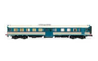 FS, set di 2 unità ALn 668 serie 1200 (doppia porta centrale, marmitte sul tetto), livrea d'origine con finestrini frontali piani