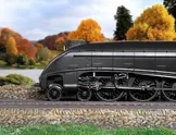 LNER, W1 Class, 'Hush Hush' Streamlined, 4-6-4, 10000 - Era 4