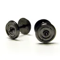 14.1mm Coach Wheels - 2 hole (Pack 10)