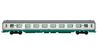 FS, set of 4 Gran Confort Coach 85 88 series in XMPR livery with restaurant coach 87 series with ribbed roof with second logo type, period Vb
