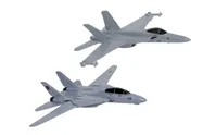 Maverick™ & Goose's F-14 TOMCAT® (Top Gun, 1986) & Rooster's F/A-18 SUPER HORNET® (Top Gun Maverick, 2021)
