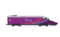 RENFE, 5-unit base set of the high-speed train "AVLO", purple livery, ep. VI