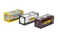 Touax, KFA Container Wagon, with 3 x 20 Tanktainers - Era 11