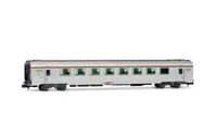 SNCF, TEE-Reisezugwagen A8tu „Mistral", Nizza – Paris, in silberne Farbgebung, Ep. IV