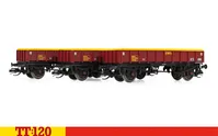 EWS (MHA) 'Coalfish' - Ballast Wagon - Triple pack