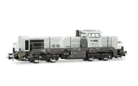 FS Mercitalia S&T, Diesellokomotive des Typs Vossloh DE 18 in hellgrauer Farbgebung, Ep. VI, mit DCC-Sounddecoder