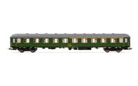 RENFE, coche AAB-8000, decoración verde 1ª/2ª clase, ép. IV