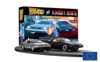 Scalextric Back to the Future vs Knight Rider Retro Race Set (EU Plug)